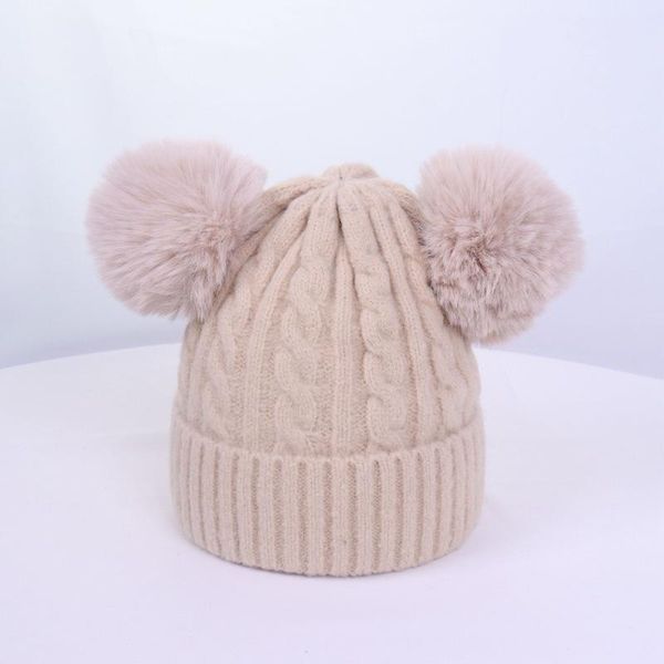 caps & hats lovely double pompom children hat thick warm winter baby beanie solid color knitted crochet kids girls boys cap bonnet enfant, Yellow
caps & hats lovely double pompom children hat thick warm winter baby beanie solid color knitted crochet kids girls boys cap bonnet enfant, Yellow