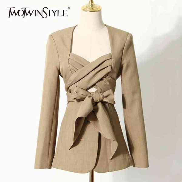 casual patchwork bowknot blazer for women square collar long sleeve ruched korean blazers female fashion new tide 210428, White;black
casual patchwork bowknot blazer for women square collar long sleeve ruched korean blazers female fashion new tide 210428, White;black