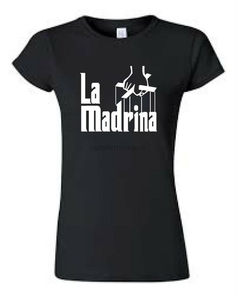 men's t-shirts la madrina the godmother shirt in spanish brand choose your size ladies fit gift print t-shirt hip hop tee, White;black
men's t-shirts la madrina the godmother shirt in spanish brand choose your size ladies fit gift print t-shirt hip hop tee, White;black