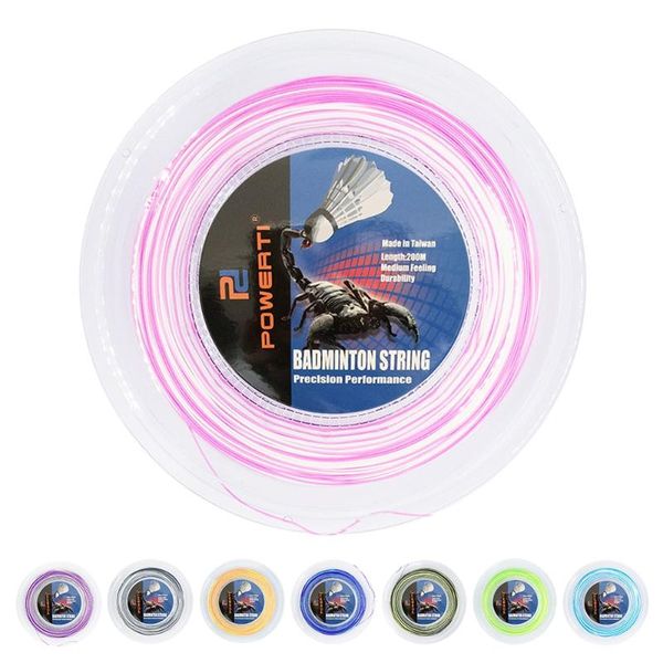 0.7mm badminton string tennis racket training racquet line colorful bright indoor outdoor sets
0.7mm badminton string tennis racket training racquet line colorful bright indoor outdoor sets