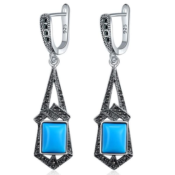 dangle & chandelier ajojewel blue/black resin earrings for women antique silver color long retro accessories
dangle & chandelier ajojewel blue/black resin earrings for women antique silver color long retro accessories