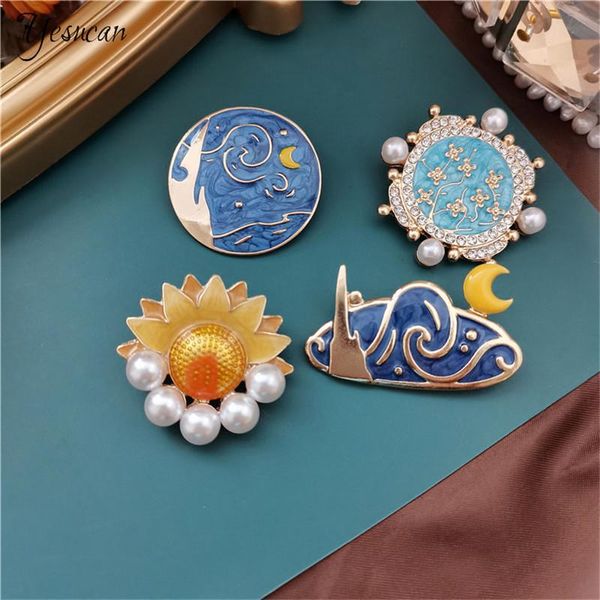 pins, brooches cartoon creative sun moon star enamel pin lapel badges brooch funny fashion pearls alloy jewelry year gift, Gray
pins, brooches cartoon creative sun moon star enamel pin lapel badges brooch funny fashion pearls alloy jewelry year gift, Gray