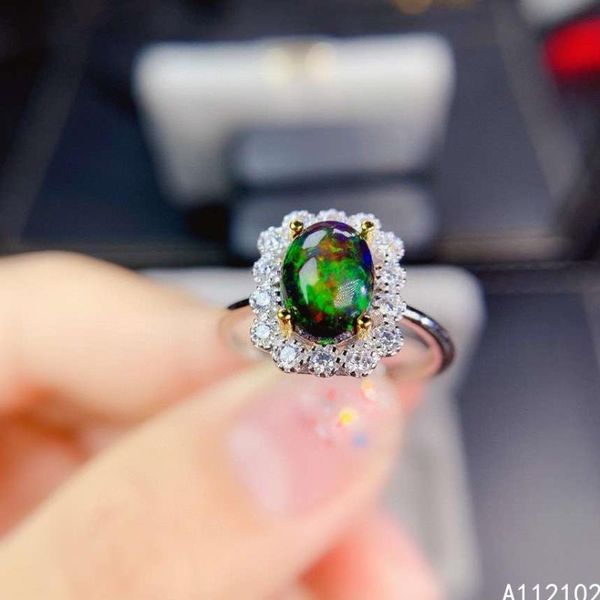 cluster rings kjjeaxcmy fine jewelry 925 sterling silver inlaid natural black opal lovely girl gemstone ring support test chinese style, Golden;silver
cluster rings kjjeaxcmy fine jewelry 925 sterling silver inlaid natural black opal lovely girl gemstone ring support test chinese style, Golden;silver