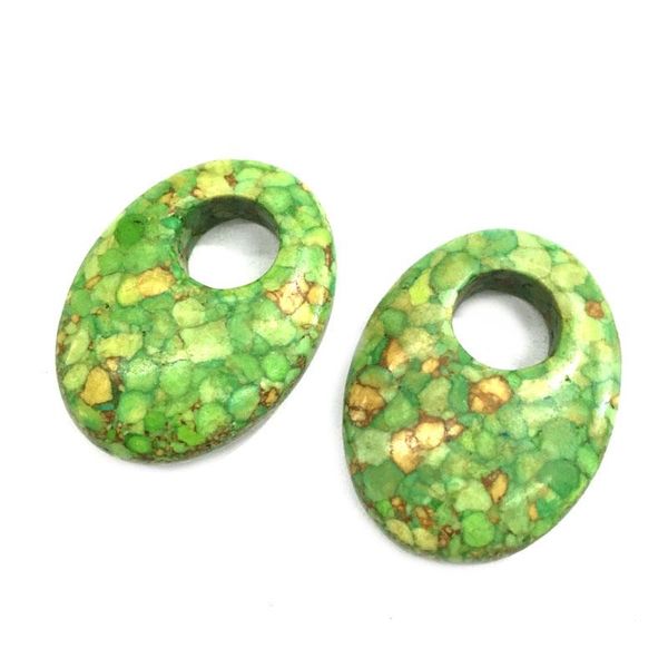 charms selling 2021 natural stone pendant egg-shaped synthetic turquoise jewelry for making diy necklace accessories size 30x40mm, Bronze;silver
charms selling 2021 natural stone pendant egg-shaped synthetic turquoise jewelry for making diy necklace accessories size 30x40mm, Bronze;silver