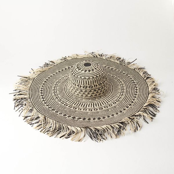 fashion big hat spring and summer black white medium color burr dome brim straw outdoor travel sun protection beach, Blue;gray
fashion big hat spring and summer black white medium color burr dome brim straw outdoor travel sun protection beach, Blue;gray