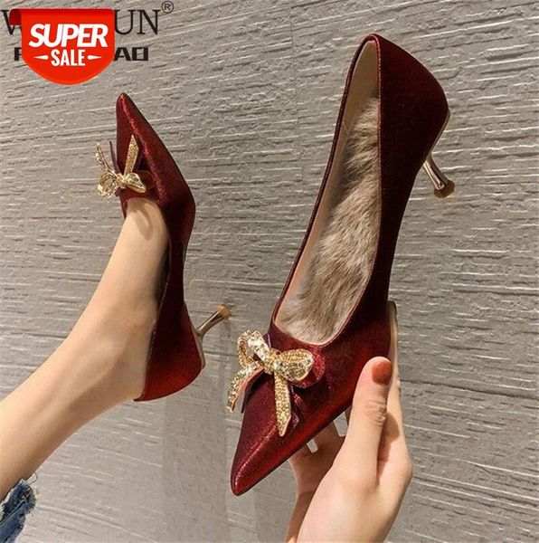 Luxury Metal Design Women Pumps New Pointed Toe Solid Flock Shoes High Heel Stiletto Sexy Office Dress Woman Shallow #Wt7i, Black
Luxury Metal Design Women Pumps New Pointed Toe Solid Flock Shoes High Heel Stiletto Sexy Office Dress Woman Shallow #Wt7i, Black