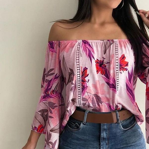 bohu floral print women shirts slash neck flare sleeve off shoulder summer plus size tunic, White
bohu floral print women shirts slash neck flare sleeve off shoulder summer plus size tunic, White