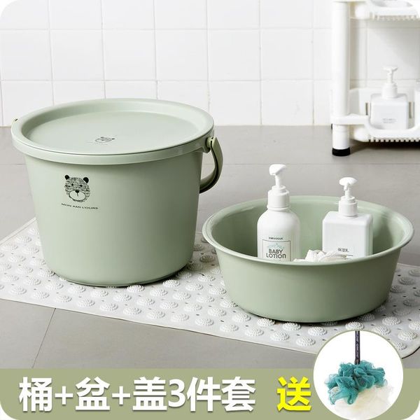 buckets dormitory foot bath bucket face basin set household thick plastic wash with lid camping portable sink
buckets dormitory foot bath bucket face basin set household thick plastic wash with lid camping portable sink