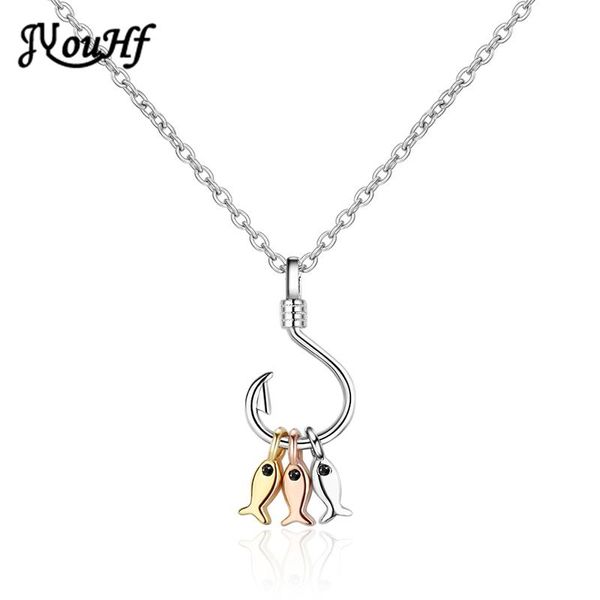 pendant necklaces jyouhf creative small fish necklace women korean style hook initial link chain female fashion jewelry gift, Silver
pendant necklaces jyouhf creative small fish necklace women korean style hook initial link chain female fashion jewelry gift, Silver