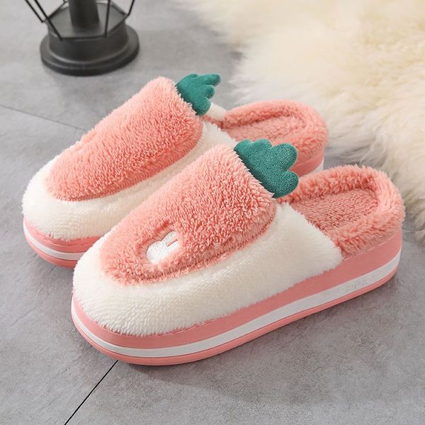 women indoor warm fluffy slippers High Heels Winter Warm Fur Shoes Cute Carrot Soft Sole Home Ladies Girls Plush Slides, Pink
women indoor warm fluffy slippers High Heels Winter Warm Fur Shoes Cute Carrot Soft Sole Home Ladies Girls Plush Slides, Pink
