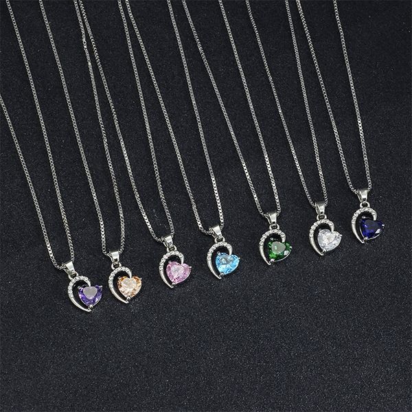 fashion zircon pendant steel color snake bone chain crystal pendant necklace new jewelry for women wholesale, Silver
fashion zircon pendant steel color snake bone chain crystal pendant necklace new jewelry for women wholesale, Silver