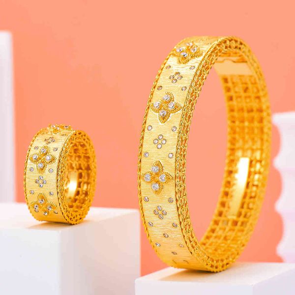 godki trend dubai cz bangle ring set for women wedding party baguette cut zirconia african bridal jewelry sets boho, Silver
godki trend dubai cz bangle ring set for women wedding party baguette cut zirconia african bridal jewelry sets boho, Silver