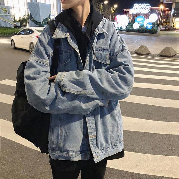 men's jackets denim jacket men style buttons streetwear for varsity casual fashion clothing bg50js, Black;brown
men's jackets denim jacket men style buttons streetwear for varsity casual fashion clothing bg50js, Black;brown