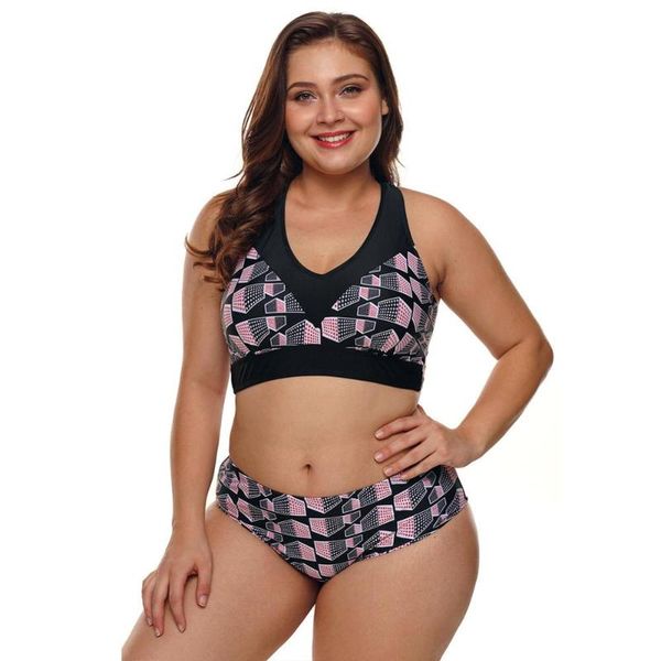 push up tankini printed women adjustable shoulder straps back hollow out criss cross mid waist bikini swimsuit plus size two-piece suit
push up tankini printed women adjustable shoulder straps back hollow out criss cross mid waist bikini swimsuit plus size two-piece suit