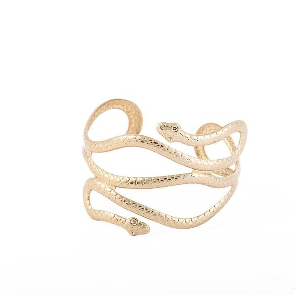 bangle 2021 fashion jewelry european and american punk metal exaggerated snake-shaped bracelet for women's party gifts steampunk br, Black
bangle 2021 fashion jewelry european and american punk metal exaggerated snake-shaped bracelet for women's party gifts steampunk br, Black