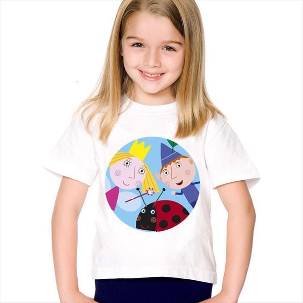 children cartoon print ben and holly kingdom funny t shirts kids cute summer tee casual baby clothes for boys, Blue
children cartoon print ben and holly kingdom funny t shirts kids cute summer tee casual baby clothes for boys, Blue