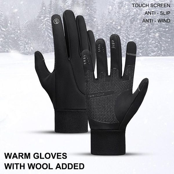 autumn winter warm gloves windproof waterproof touchscreen outdoor sports running cycling for men women, Black
autumn winter warm gloves windproof waterproof touchscreen outdoor sports running cycling for men women, Black