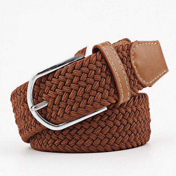 belts women's canvas casual elasticity weaving pin buckle waist belt cinturon mujer fajas reductoras accessories se06, Black;brown
belts women's canvas casual elasticity weaving pin buckle waist belt cinturon mujer fajas reductoras accessories se06, Black;brown