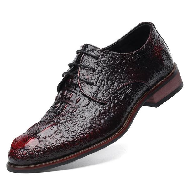 dress shoes men's classic business casual handmade british style fashion men genuine leather brogue brand flats, Black
dress shoes men's classic business casual handmade british style fashion men genuine leather brogue brand flats, Black