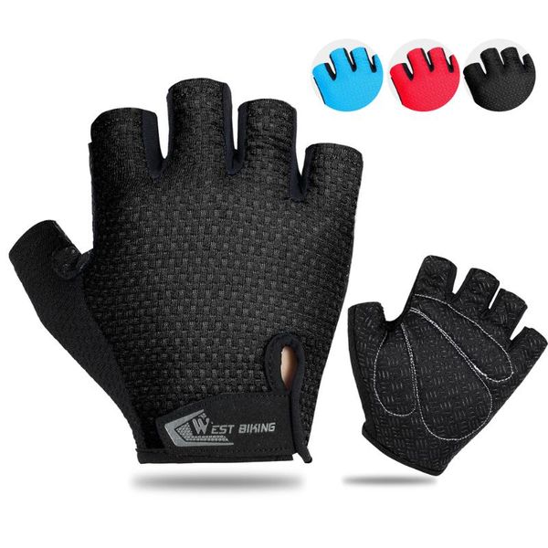 cycling gloves west biking half fingers glove sports running absorbent breathable bicycle, Black
cycling gloves west biking half fingers glove sports running absorbent breathable bicycle, Black