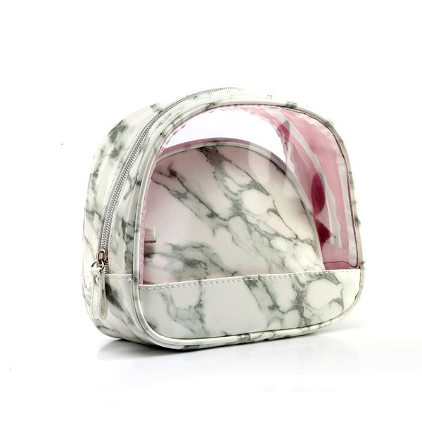 cosmetic bag selling 2-piece marble pattern pvc travel hand stone storage transparent
cosmetic bag selling 2-piece marble pattern pvc travel hand stone storage transparent