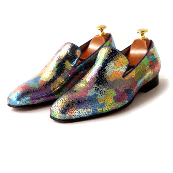 handmade print loafers dress shoes flat heel cow leather spring autumn men driving boats, Black
handmade print loafers dress shoes flat heel cow leather spring autumn men driving boats, Black