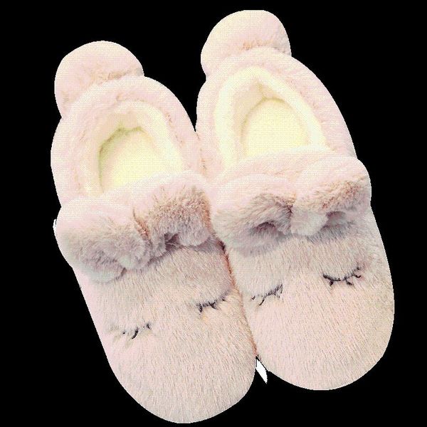 women slippers winter cotton for home female lovely couple warm flush indoor shoes fashion non-slip, Black
women slippers winter cotton for home female lovely couple warm flush indoor shoes fashion non-slip, Black