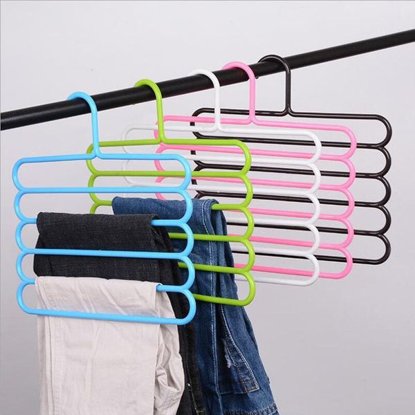 hangers & racks 5 layers plastic clothes pants scarves ties storage cloth rack multilayer hanger space saver m42c
hangers & racks 5 layers plastic clothes pants scarves ties storage cloth rack multilayer hanger space saver m42c