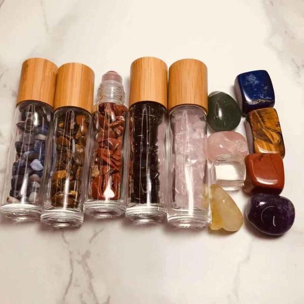 storage bottles & jars 10ml natural glass crystal stone essential oil massage roller doterra roll on perfume bottle bamboo cap
storage bottles & jars 10ml natural glass crystal stone essential oil massage roller doterra roll on perfume bottle bamboo cap