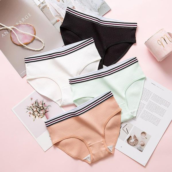 6pcs/set girls' underwear cotton thread medium waist breathable soft underpants youth striped large size briefs panties, Camo
6pcs/set girls' underwear cotton thread medium waist breathable soft underpants youth striped large size briefs panties, Camo