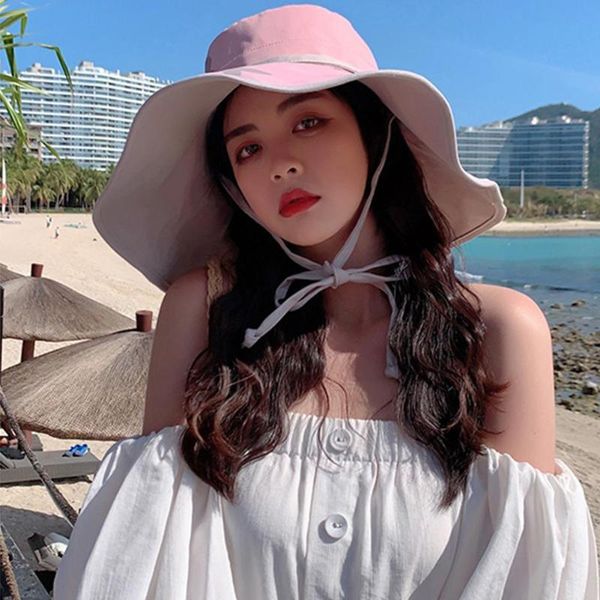 wide brim hats women summer hat simple foldable floppy girls uv sun travel female double beach fashion lady sided cap protec d5w3, Blue;gray
wide brim hats women summer hat simple foldable floppy girls uv sun travel female double beach fashion lady sided cap protec d5w3, Blue;gray
