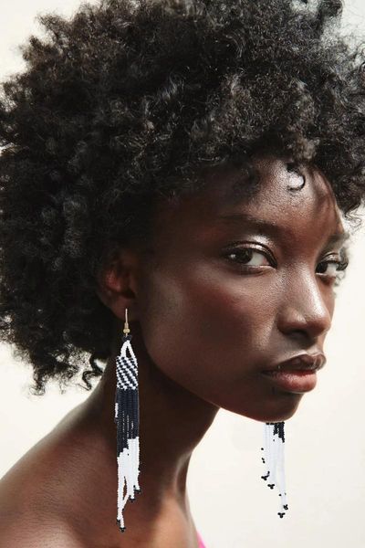 dangle & chandelier european and american fashion multicolor tassel earrings long vertical ladies wedding party jewelry accessories, Silver
dangle & chandelier european and american fashion multicolor tassel earrings long vertical ladies wedding party jewelry accessories, Silver
