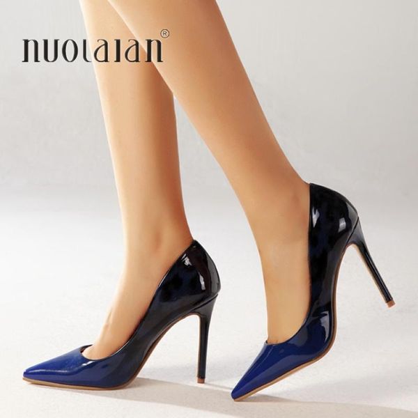 dress shoes fashion woman patent leather party wedding big size 35-42 pointed toe female high heels pumps women, Black
dress shoes fashion woman patent leather party wedding big size 35-42 pointed toe female high heels pumps women, Black