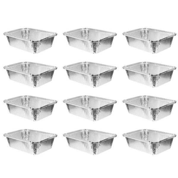 gift wrap 50pcs disposable bbq pans practical takeaway packing boxes foil (silver)
gift wrap 50pcs disposable bbq pans practical takeaway packing boxes foil (silver)