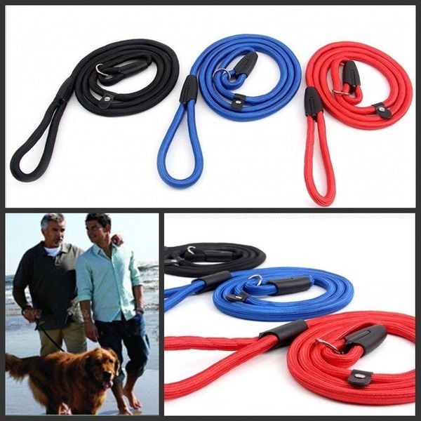 pet dog nylon rope training leash slip lead strap adjustable traction collar pinch collars & leashes
pet dog nylon rope training leash slip lead strap adjustable traction collar pinch collars & leashes