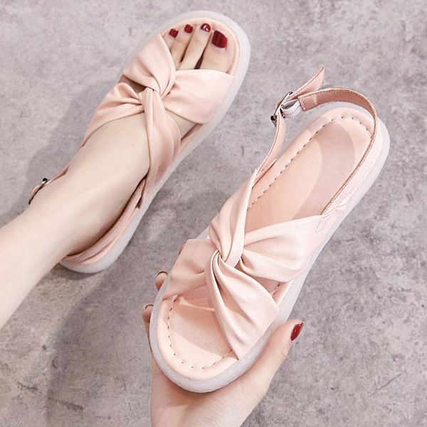 sandals 2021 genuine leather butterfly knot hollow flat women shoes fashion casual summer ankle strap buckle platform female, Black
sandals 2021 genuine leather butterfly knot hollow flat women shoes fashion casual summer ankle strap buckle platform female, Black