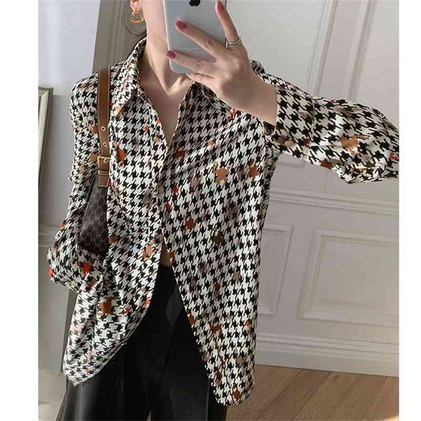 women's knits & tees spring blouses plaid print long sleeve s and fashion shirt blusas roupa feminina mekp, White
women's knits & tees spring blouses plaid print long sleeve s and fashion shirt blusas roupa feminina mekp, White