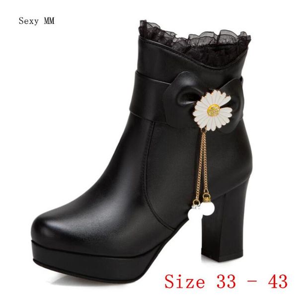 boots spring autumn platform high heels ankle women short ladies shoes botas botte femme small plus size 33 - 40 41 42 43, Black
boots spring autumn platform high heels ankle women short ladies shoes botas botte femme small plus size 33 - 40 41 42 43, Black