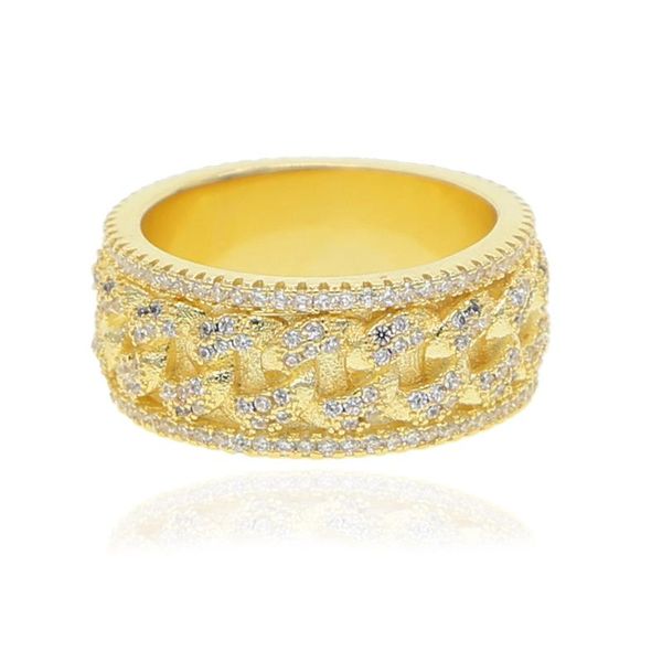 wedding rings 2021 offer anillos usa size 6 7 8 hip hop bling filled cuban link chain design mens micro pave cz big ring, Slivery;golden
wedding rings 2021 offer anillos usa size 6 7 8 hip hop bling filled cuban link chain design mens micro pave cz big ring, Slivery;golden