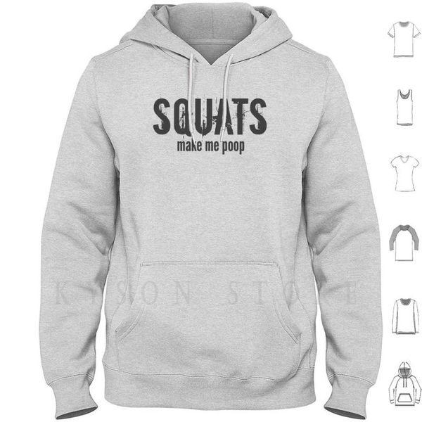 men's hoodies & sweatshirts squats make me poop hoodie long sleeve powerlifting bodybuilding muscle gym fitness funny, Black
men's hoodies & sweatshirts squats make me poop hoodie long sleeve powerlifting bodybuilding muscle gym fitness funny, Black