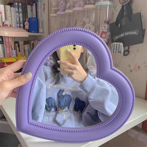 mirrors wall-mounted cosmetic mirror deskdual-purpose makeup cute heart-shaped girl heart decoration picnic posing props
mirrors wall-mounted cosmetic mirror deskdual-purpose makeup cute heart-shaped girl heart decoration picnic posing props