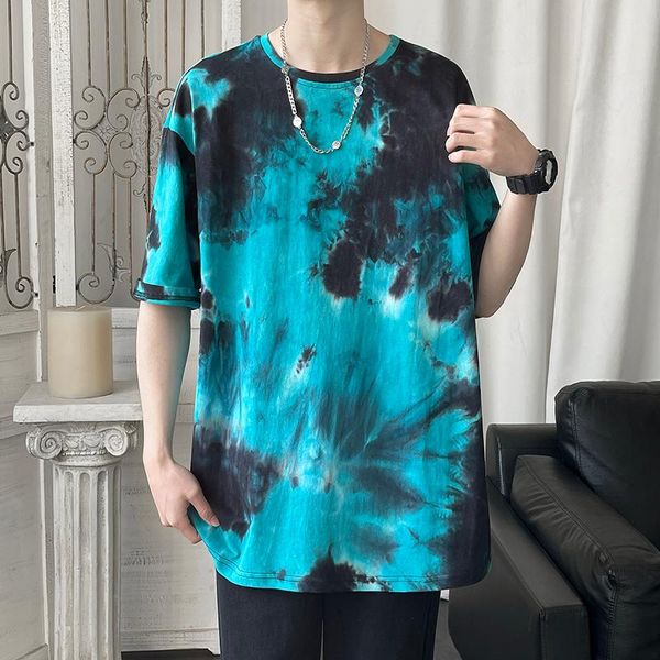 tie-dye short sleeve men's t-shirt fashion streetwear tshirt mens t shirt hip hop o-neck 2021 japanese clothing for men t-shirts, White;black
tie-dye short sleeve men's t-shirt fashion streetwear tshirt mens t shirt hip hop o-neck 2021 japanese clothing for men t-shirts, White;black