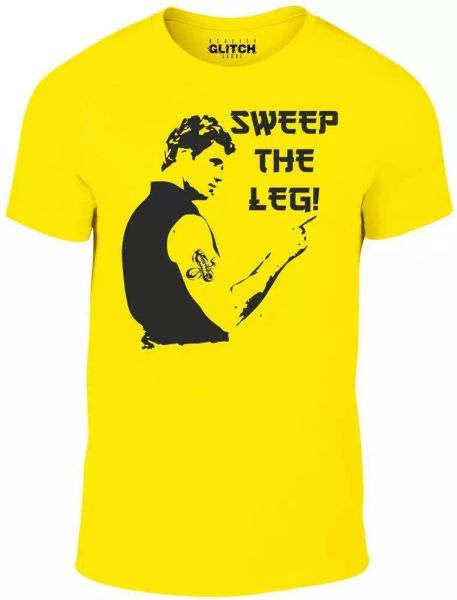 sweep the leg mens t-shirt - funny t shirt retro karate 80s cobra kai kreese, White;black
sweep the leg mens t-shirt - funny t shirt retro karate 80s cobra kai kreese, White;black