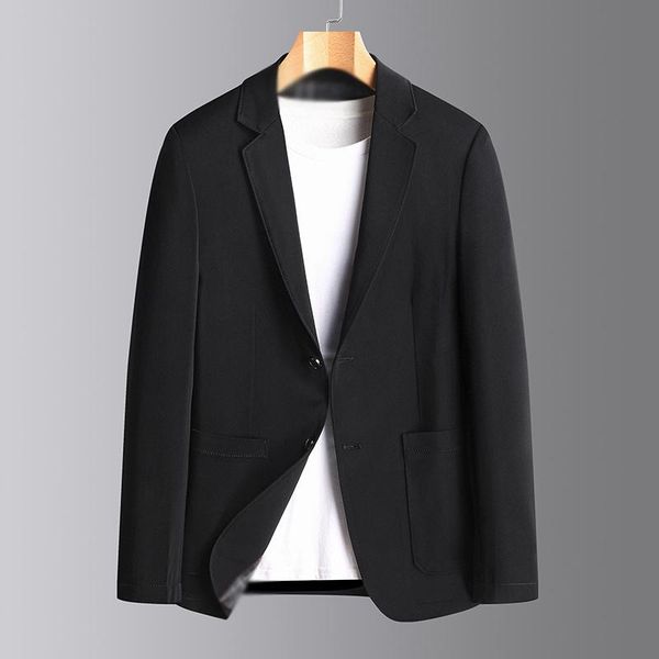 men's suits & blazers spring autumn men blue black smart casual elegant suit jacket male slim fit notched collar button on cuff outfits, White;black
men's suits & blazers spring autumn men blue black smart casual elegant suit jacket male slim fit notched collar button on cuff outfits, White;black