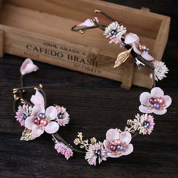 hair clips & barrettes wedding pink peach flower wreath crown bridal headdress crowns accessories party garlands lb, Golden;silver
hair clips & barrettes wedding pink peach flower wreath crown bridal headdress crowns accessories party garlands lb, Golden;silver