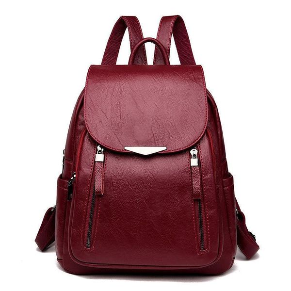women's backpack travel large pu leather handbag schoolbag for girls bag female shoulder
women's backpack travel large pu leather handbag schoolbag for girls bag female shoulder