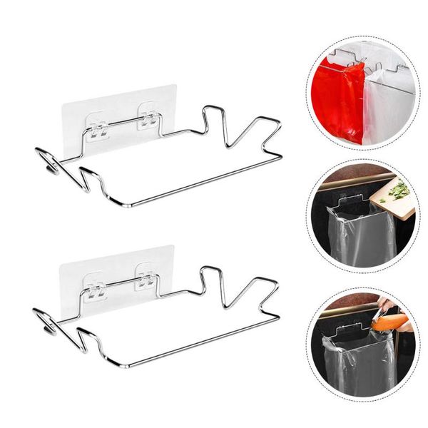 kitchen storage & organization 2 sets hanging racks practical simple garbage bag hangers shelves
kitchen storage & organization 2 sets hanging racks practical simple garbage bag hangers shelves