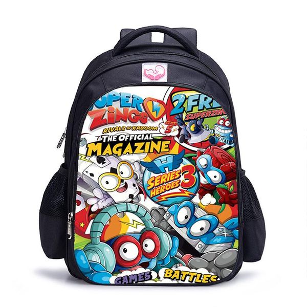 backpack 16 inch super zings children school bags orthopedic kids boys girls mochila infantil cartoon
backpack 16 inch super zings children school bags orthopedic kids boys girls mochila infantil cartoon