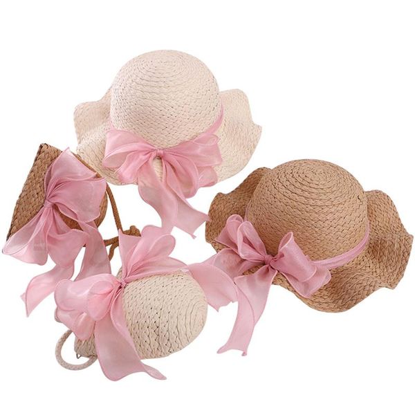 kids straw bbay girls hat with bag lace bowknot sun-resistant panama + shoulder for summer caps & hats, Yellow
kids straw bbay girls hat with bag lace bowknot sun-resistant panama + shoulder for summer caps & hats, Yellow