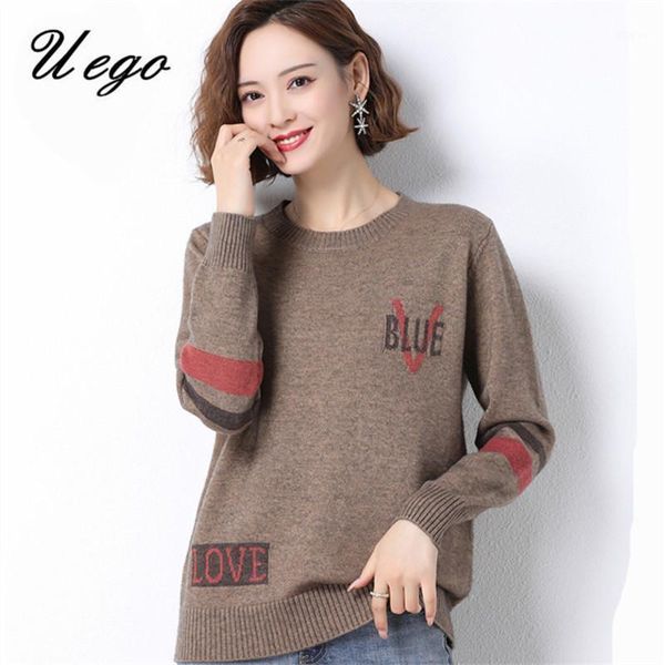 uego korea style print letter chic sweet girl's knitted sweater women autumn spring pullover basic shirt casual women's sweaters, White;black
uego korea style print letter chic sweet girl's knitted sweater women autumn spring pullover basic shirt casual women's sweaters, White;black